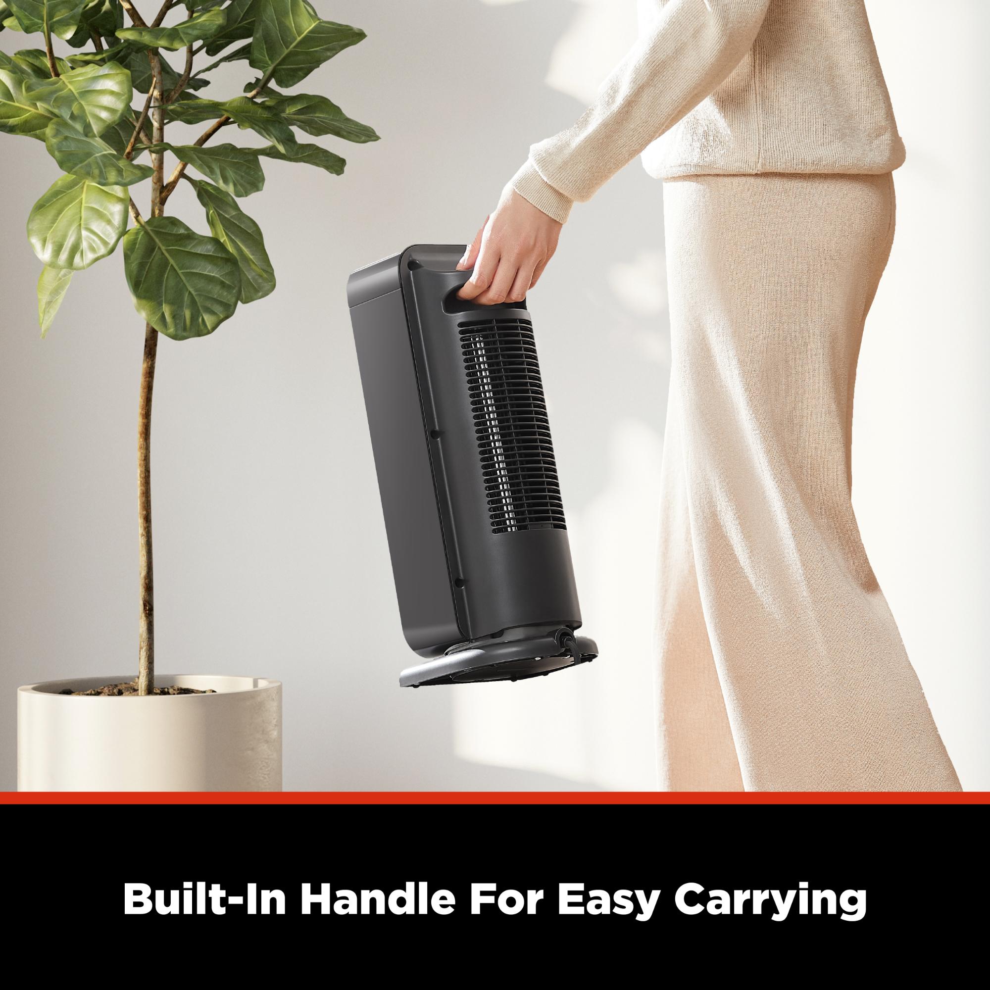 Pelonis 1500 W Oscillating Ceramic Space Heater with 2 Heat Settings - Black, , hires