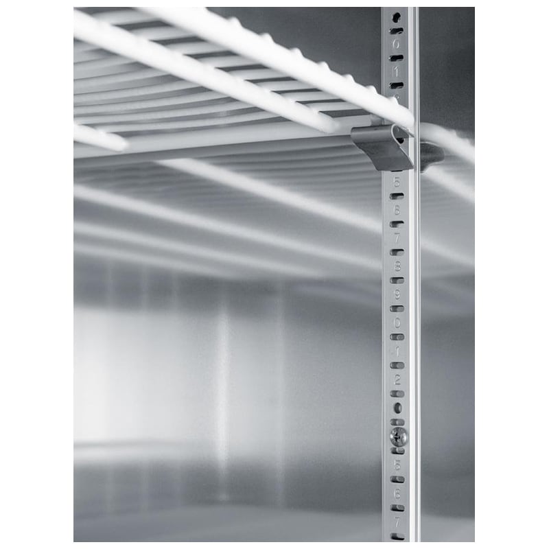 Summit Commercial 28 in. 23.0 cu. ft. Frost Free Upright Freezer with Adjustable Shelves - Stainless Steel, , hires