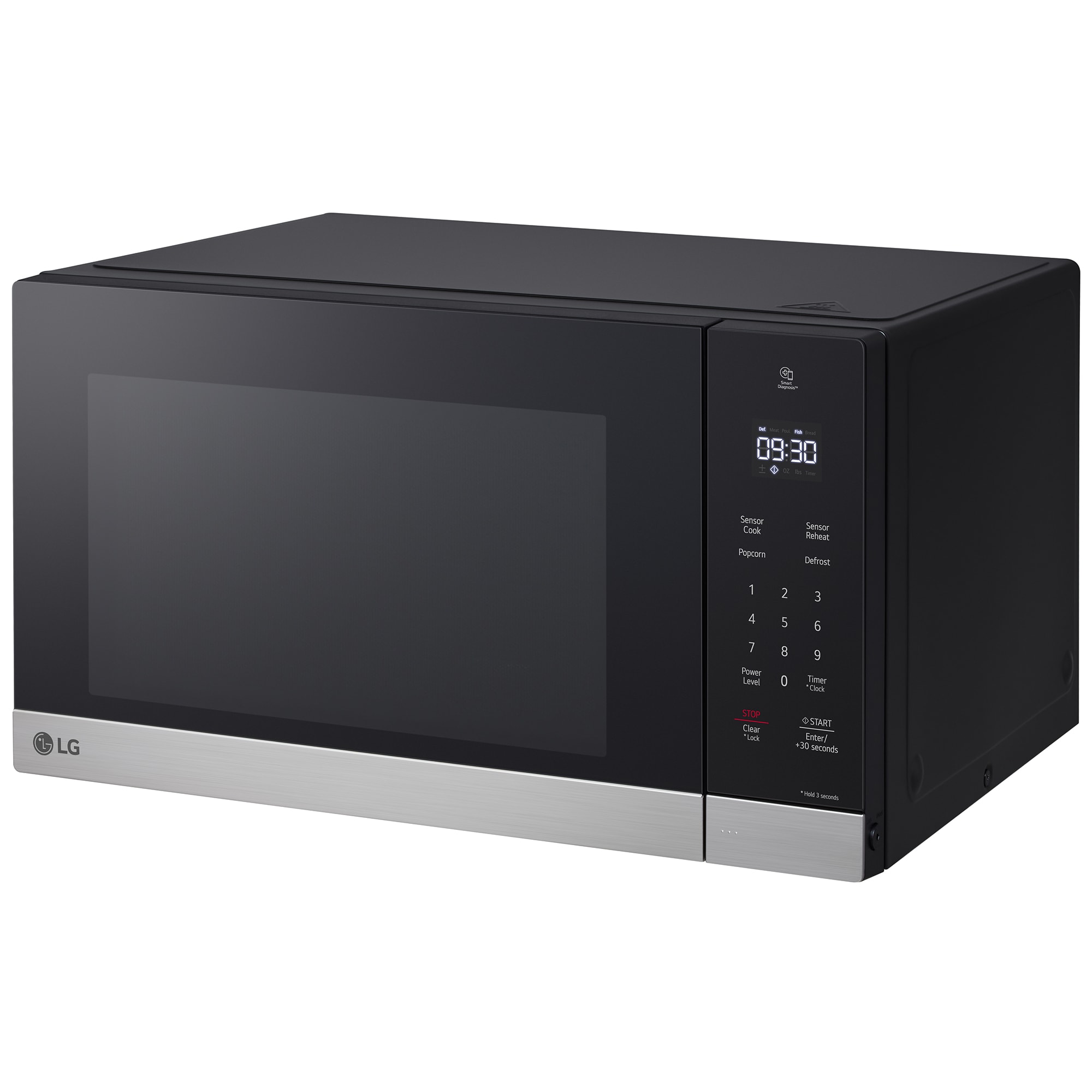 LG 21 in. 1.5 cu. ft. 1200W Countertop Microwave with Sensor Cooking - Stainless Steel, , hires