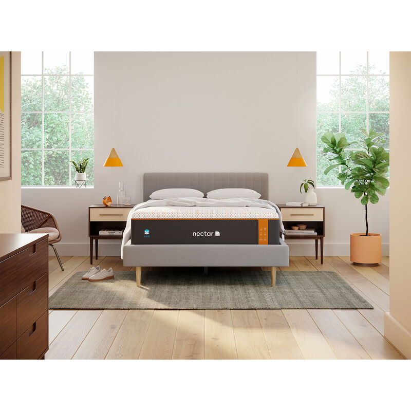 Nectar Premier Copper Memory Foam Mattress - Twin, , hires