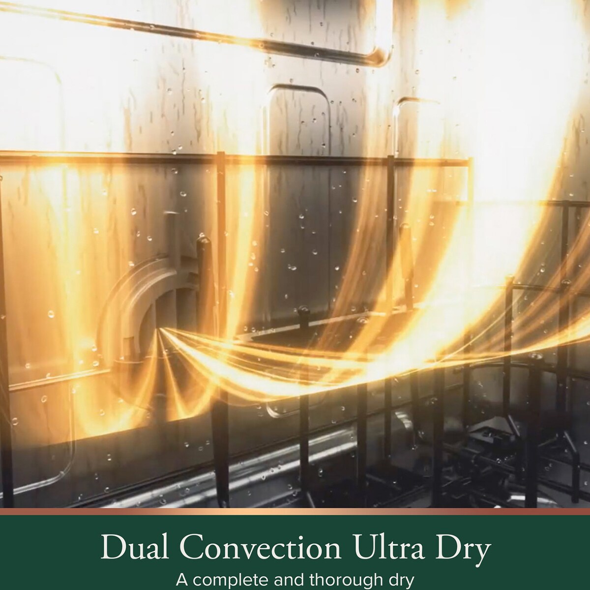 Cafe 24 in. Top Control Flush-Mount Smart Dishwasher with 39 dBa Sound Level, 3rd-Rack & Dual Convection Ultra Dry - Stainless Steel, , hires