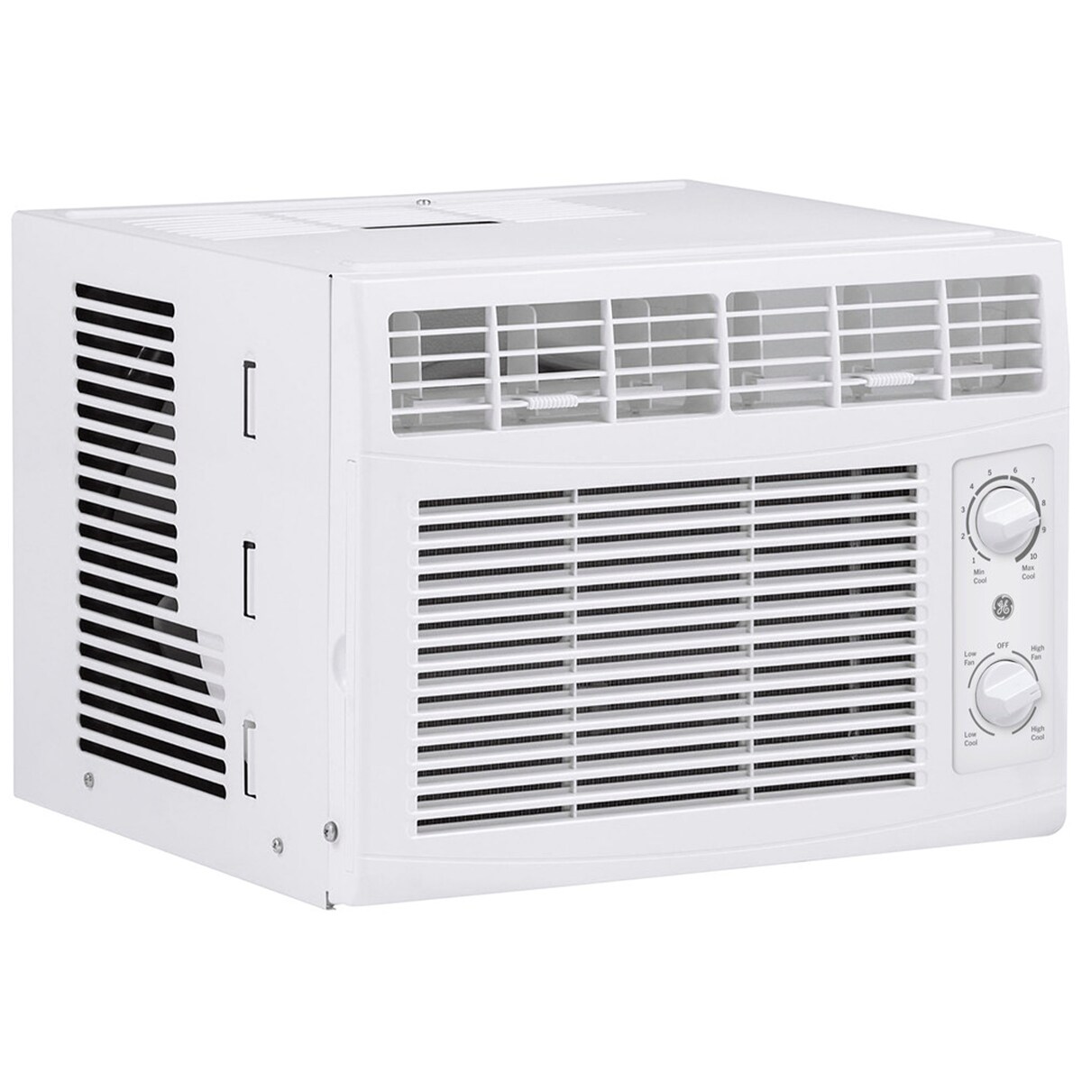 GE 5,000 BTU 115V Window Air Conditioner with 2 Fan Speeds - White, , hires