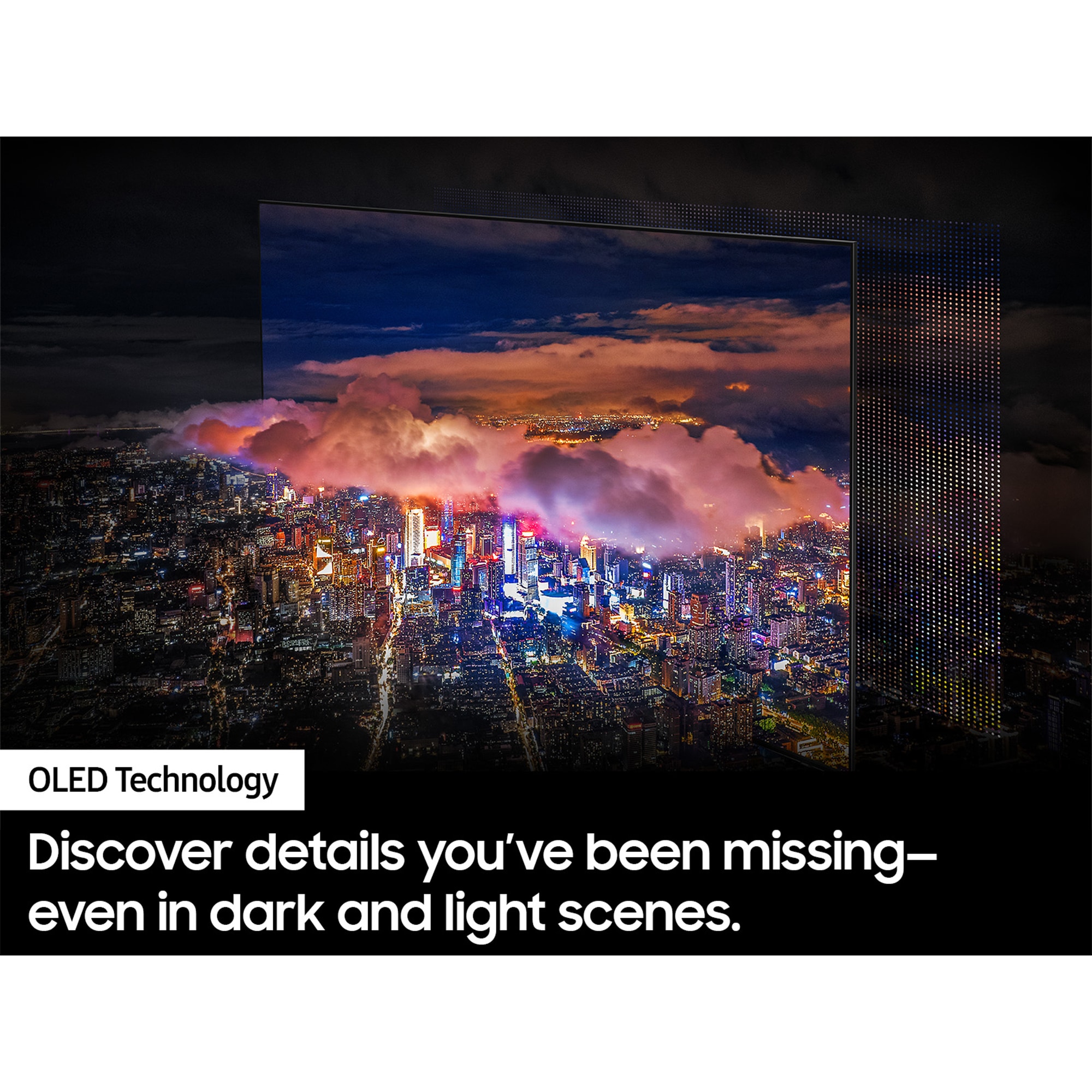Samsung - 77" Class S90D Series OLED 4K UHD Smart Tizen TV, , hires