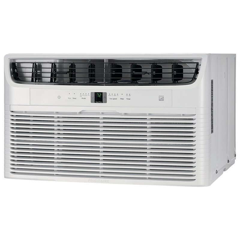 Frigidaire 8,000 BTU 115V Heat/Cool Through-the-Wall Air Conditioner with 3 Fan Speeds, Sleep Mode & Remote Control - White, , hires