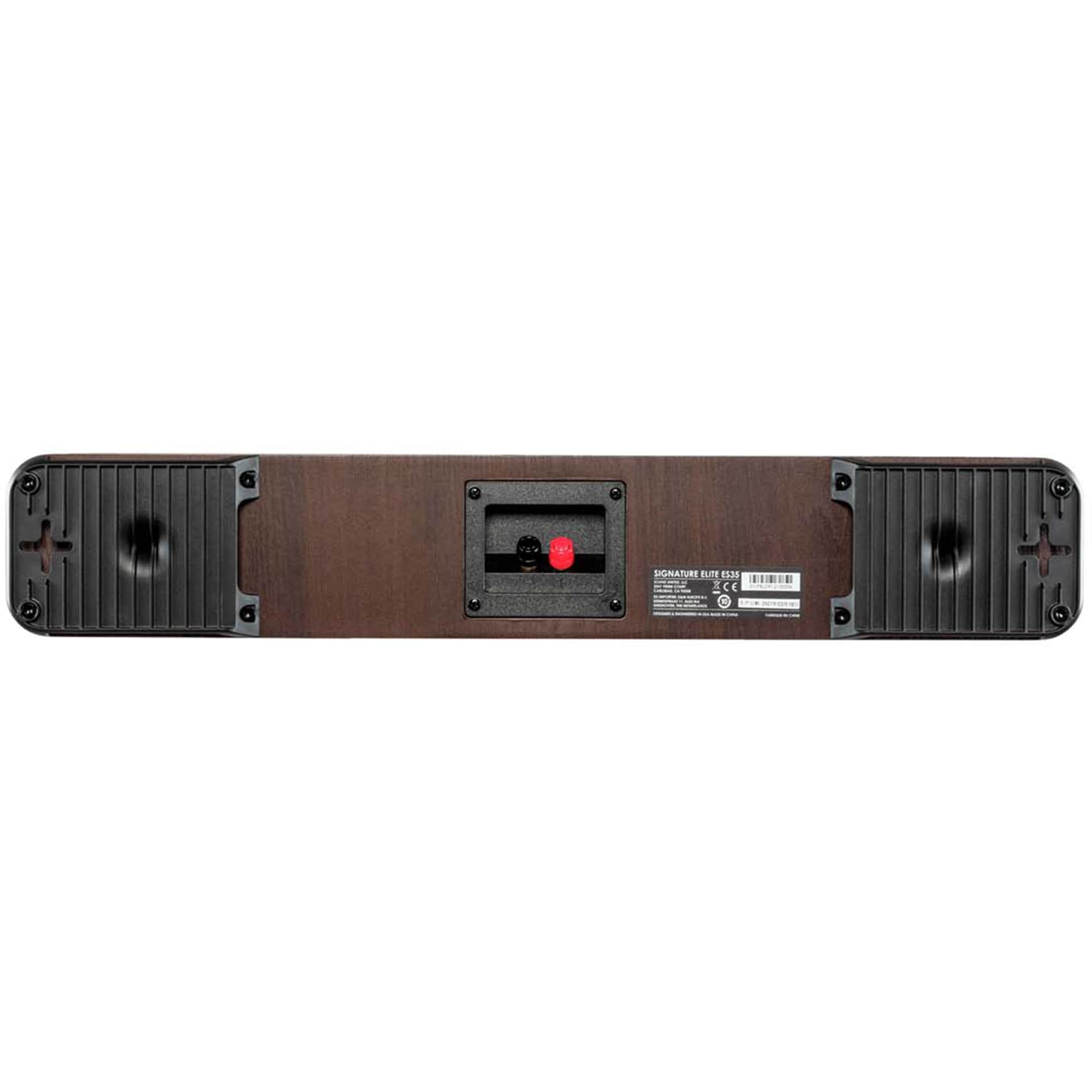 Polk Signature Elite ES35 High-Quality Slim Center Channel Speaker - Brown, Brown, hires