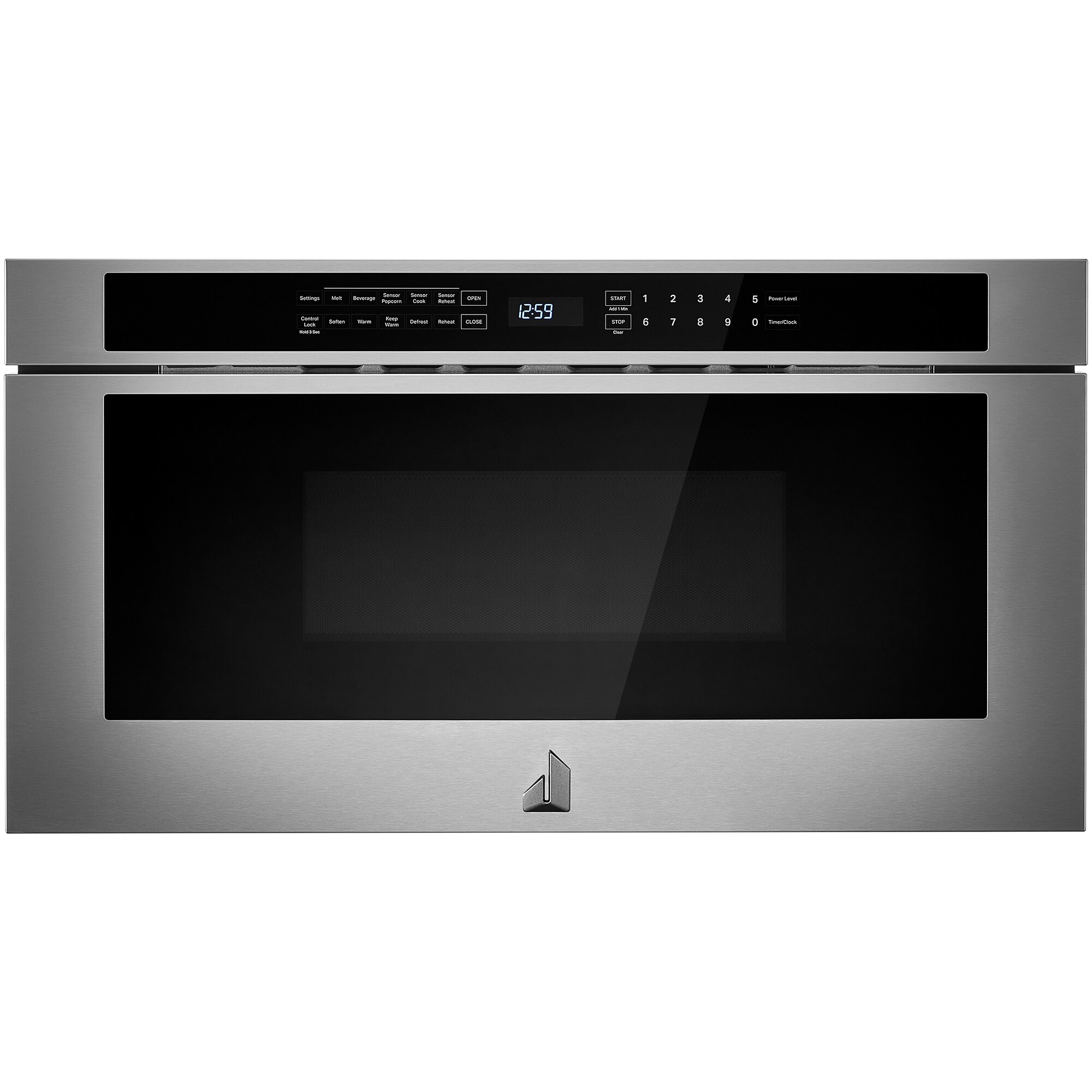 JennAir Rise 30 in. 1.2 cu. ft. 950W Drawer Microwave with Sensor Cooking - Stainless Steel, , hires