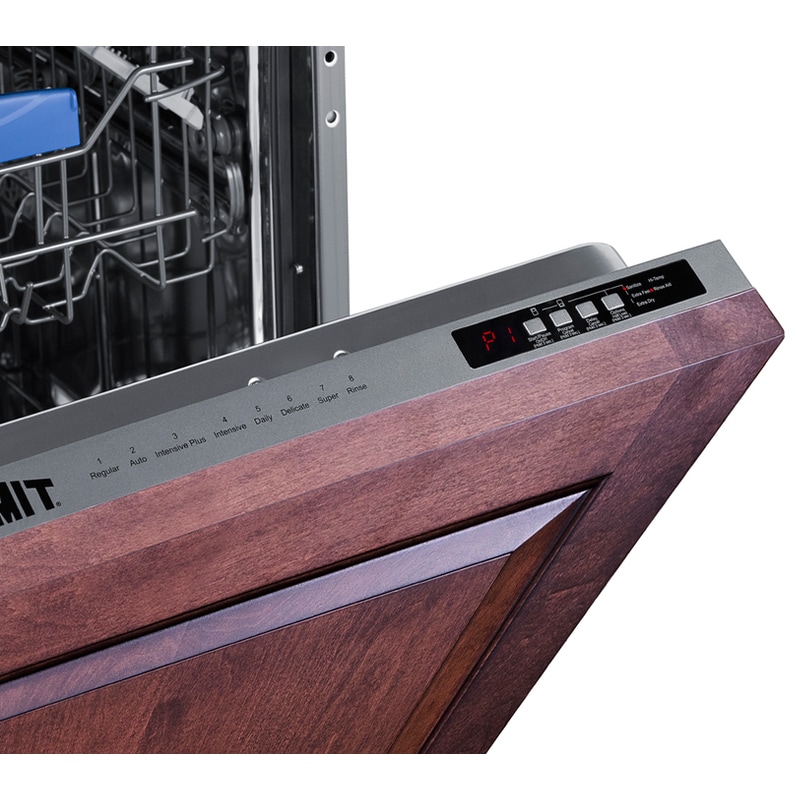 Summit 18 in. Top Control Dishwasher with 47 dBa Sound Level - Custom Panel Ready, , hires