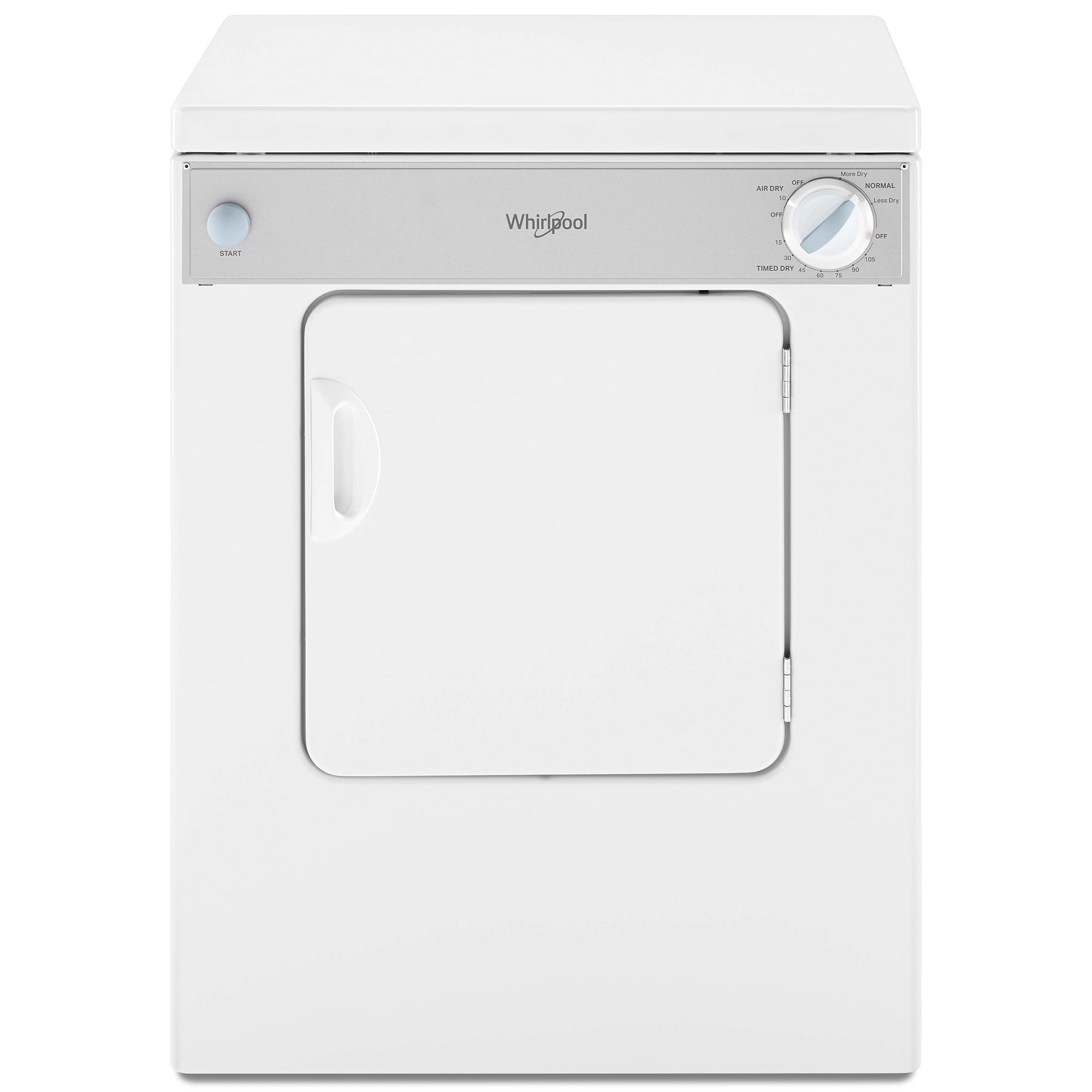 Whirlpool 24 in. 3.4 cu. ft. Stackable Compact Electric Dryer with