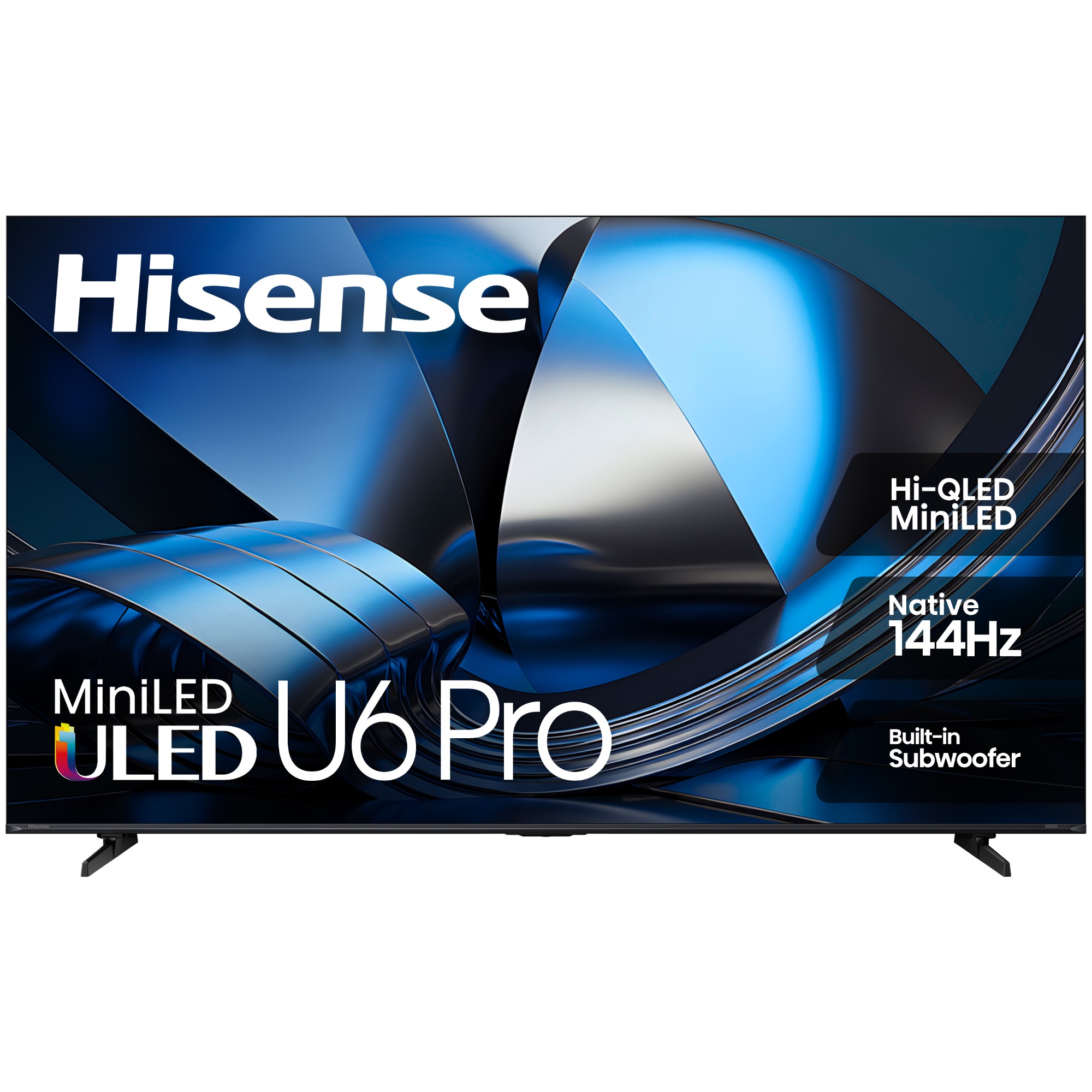 Hisense - 55" Class U6 Pro Series LCD 4K UHD Smart VIDAA TV, 55 Inch TVs | 55U6SVPRO | P.C. Richard & Son