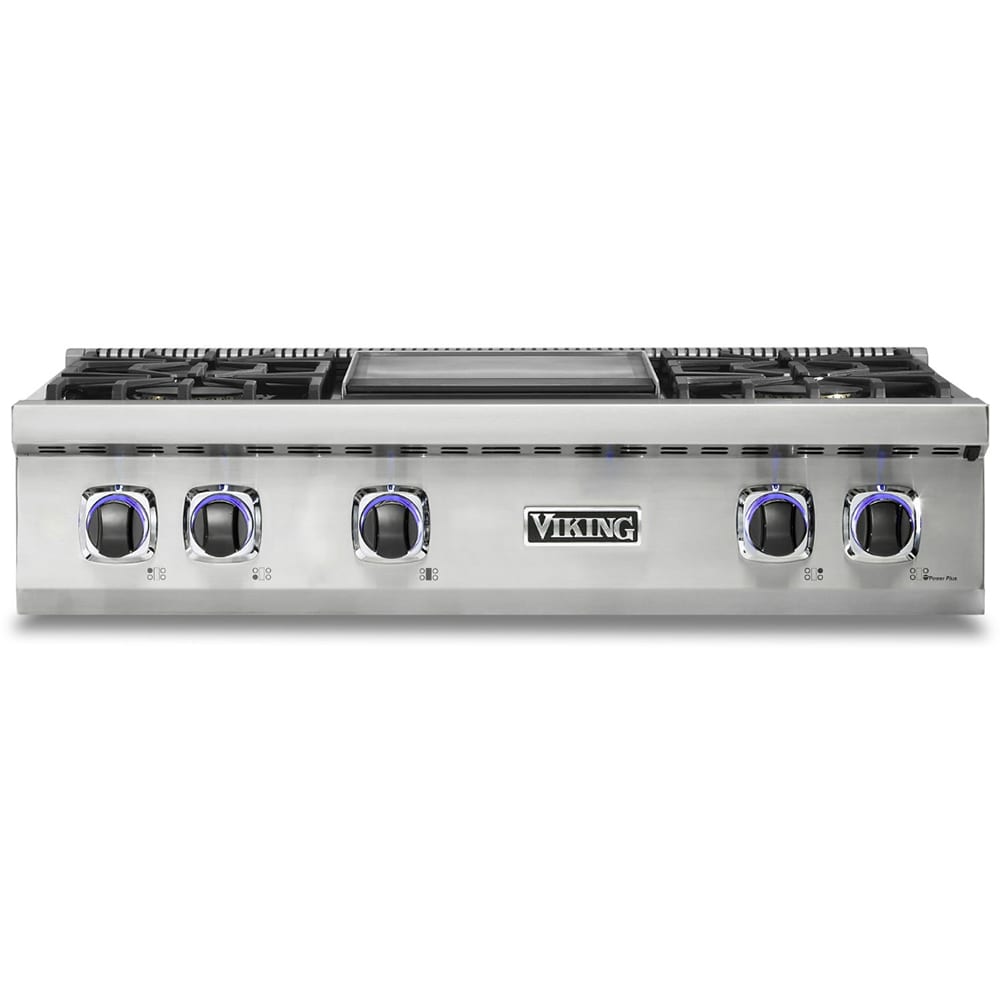 Viking 7 Series 36" SlideIn Gas Cooktop with 4 Sealed Burners