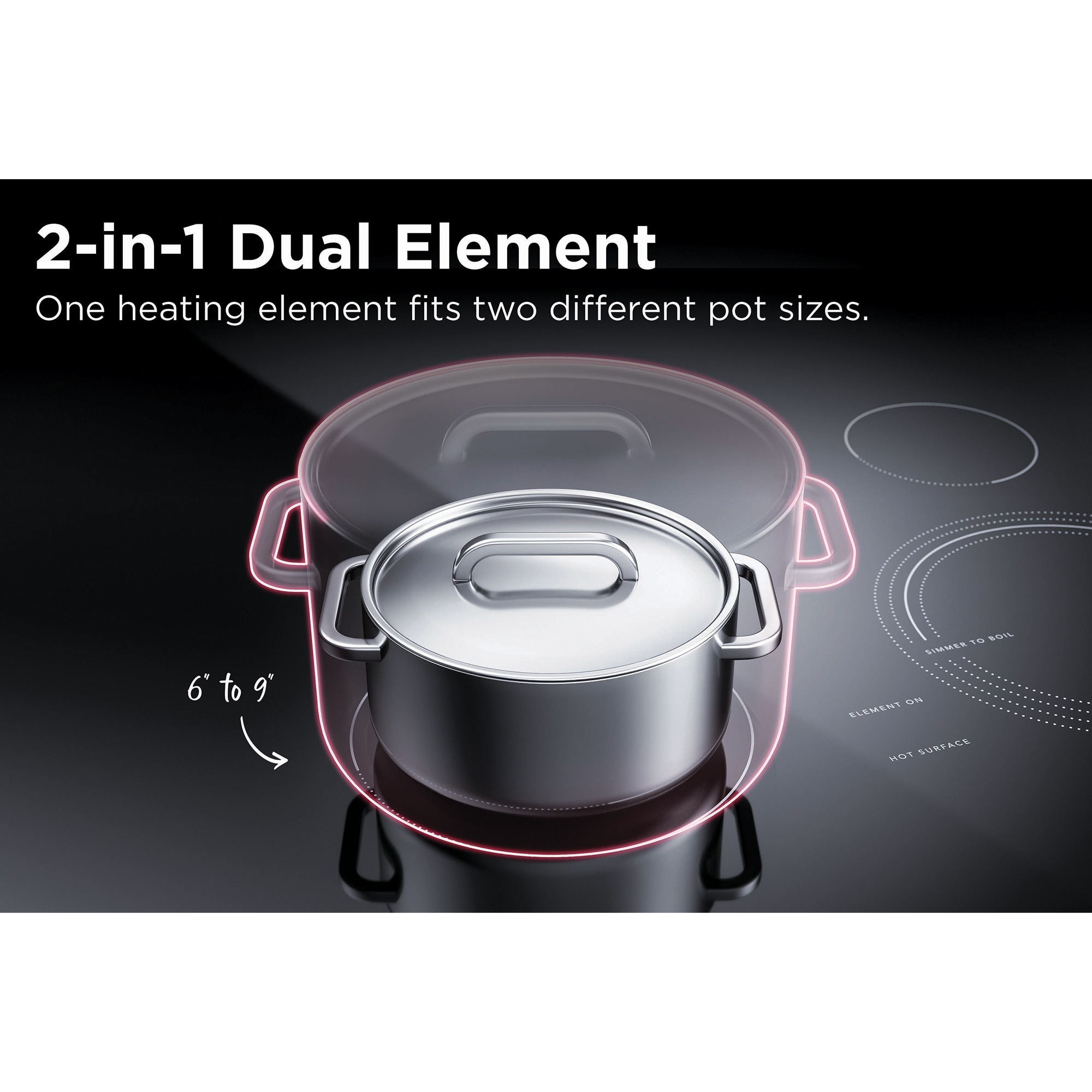 Frigidaire 30 in. 5.3 cu. ft. Electric Range with Smoothtop Burners - Stainless Steel, , hires