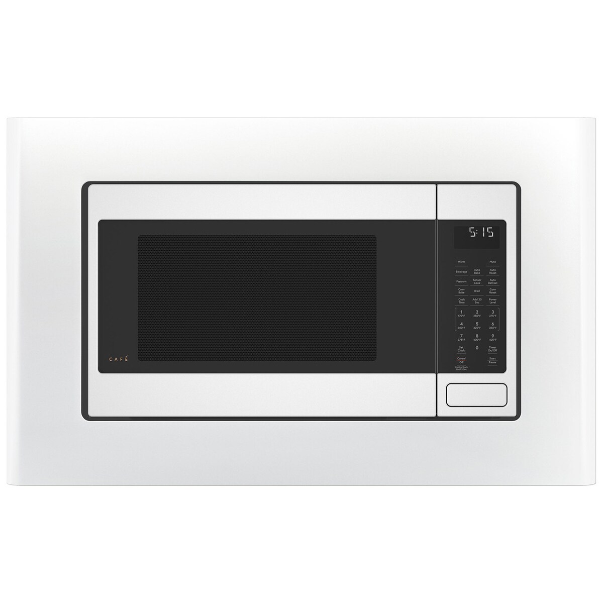 Cafe 30 in. BuiltIn Trim Kit for Microwaves Matte White P.C