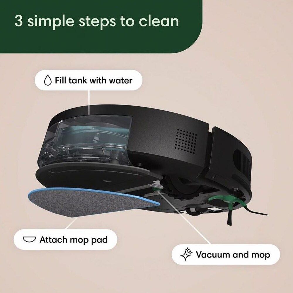 iRobot Roomba Essential Wi-Fi Connected Pet Robotic Vacuum/Mop Combo with Voice-Control, , hires