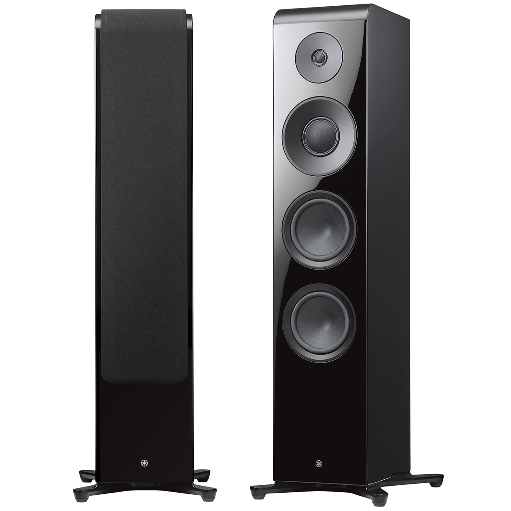 Yamaha 3-Way Floorstanding Speaker - Black, , hires