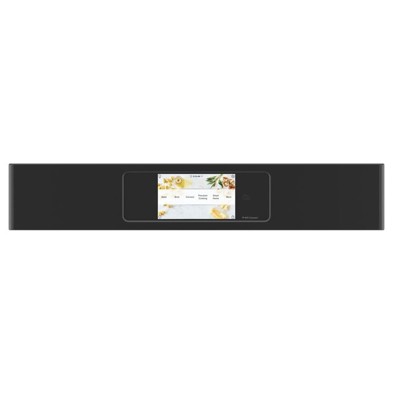 Cafe Professional Series 30 in. 10 cu. ft. Smart Top Control Electric Double Wall Oven with True European Convection - Matte Black, Matte Black, hires