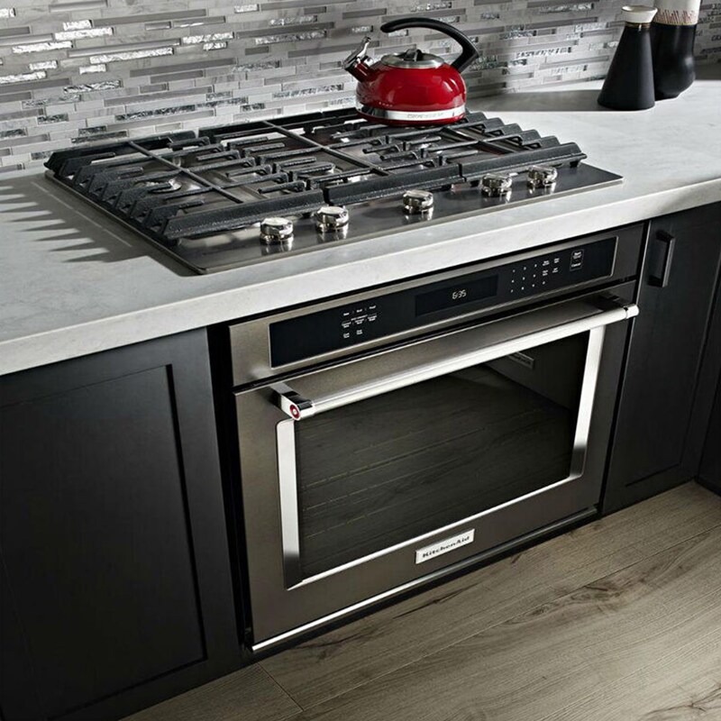 KitchenAid 30 in. 5-Burner Natural Gas Cooktop with Simmer Burner & Power Burner - Stainless Steel, , hires