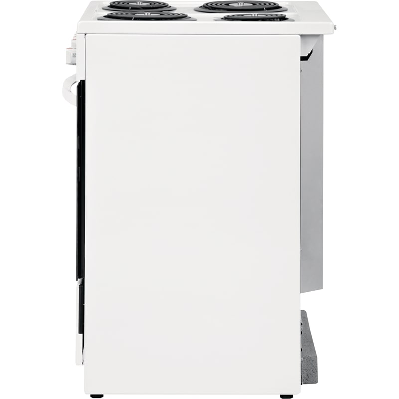 Frigidaire 24 in. 1.9 cu. ft. Electric Range with Coil Burners - White, White, hires