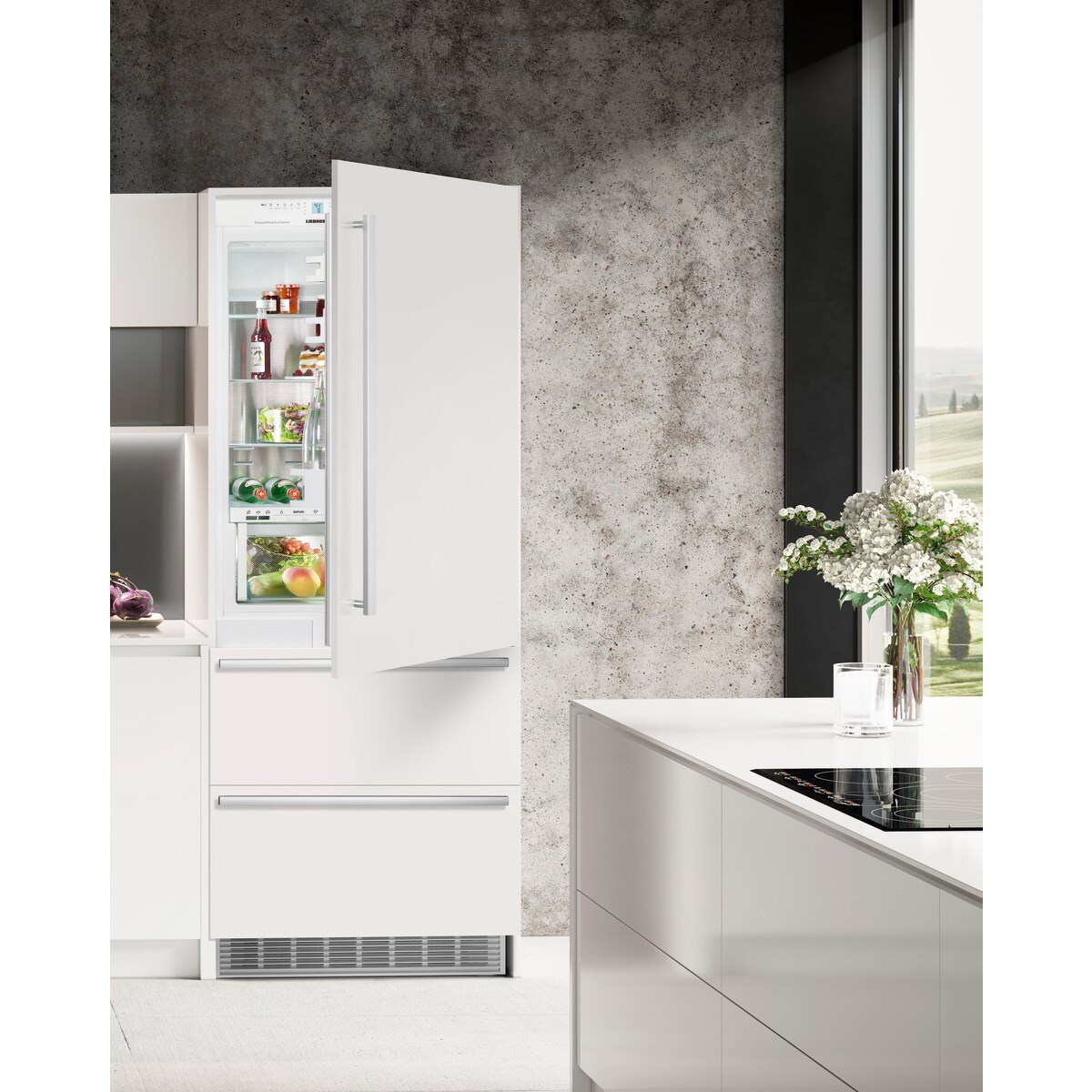 Liebherr 30 in. BuiltIn 14.5 cu. ft. Counter Depth Bottom Freezer