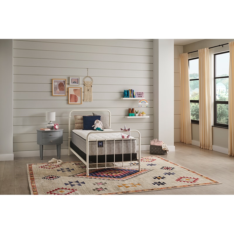 Sealy Essentials Hayward Plush Euro Top Innerspring Twin Size Mattress, , hires