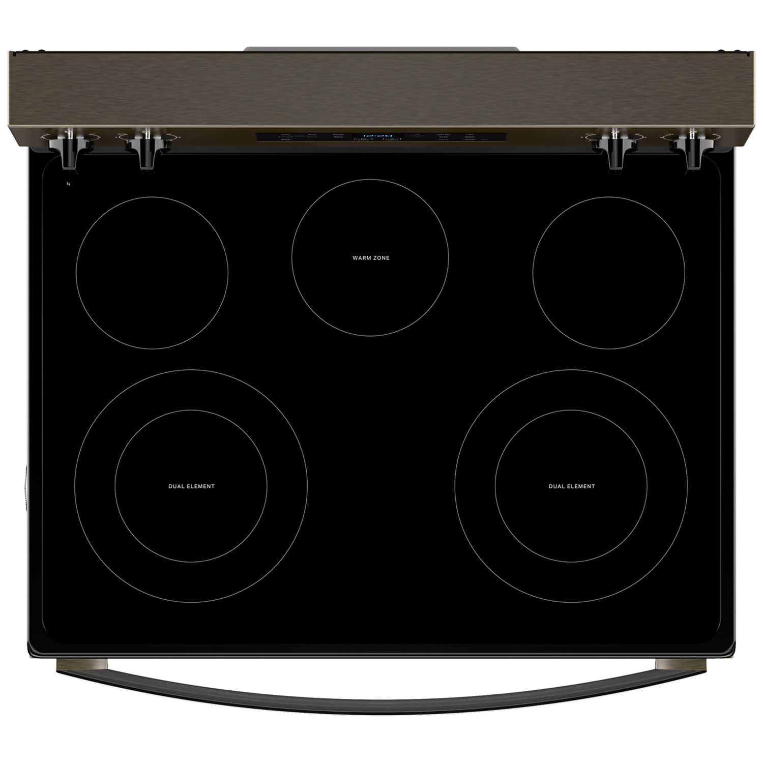 Whirlpool 30 in. 5.3 cu. ft. Electric Range with Radiant Burners - Black Stainless, Black Stainless, hires