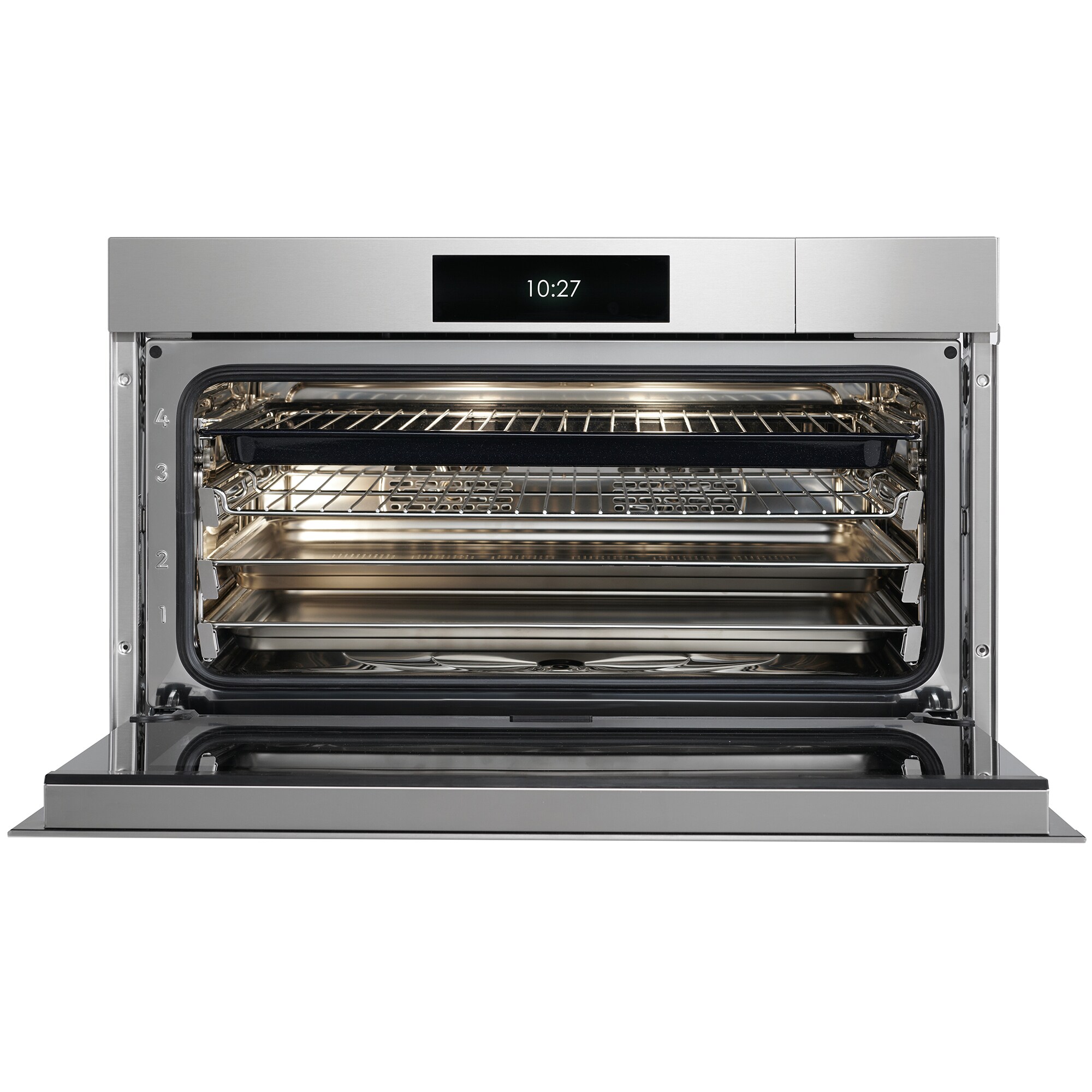 Wolf M Series 30 in. 2.4 cu. ft. Steam Electric Single Wall Oven with Dual Convection - Stainless Steel, , hires