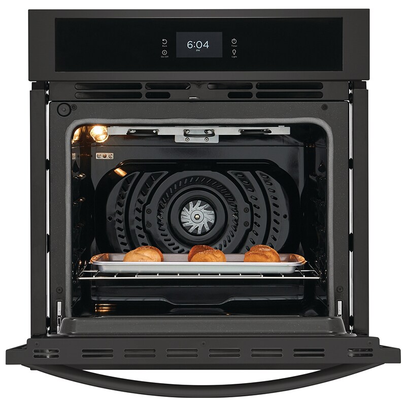 Frigidaire 27 in. 3.8 cu. ft. Electric Single Wall Oven with Standard Convection - Black, Black, hires