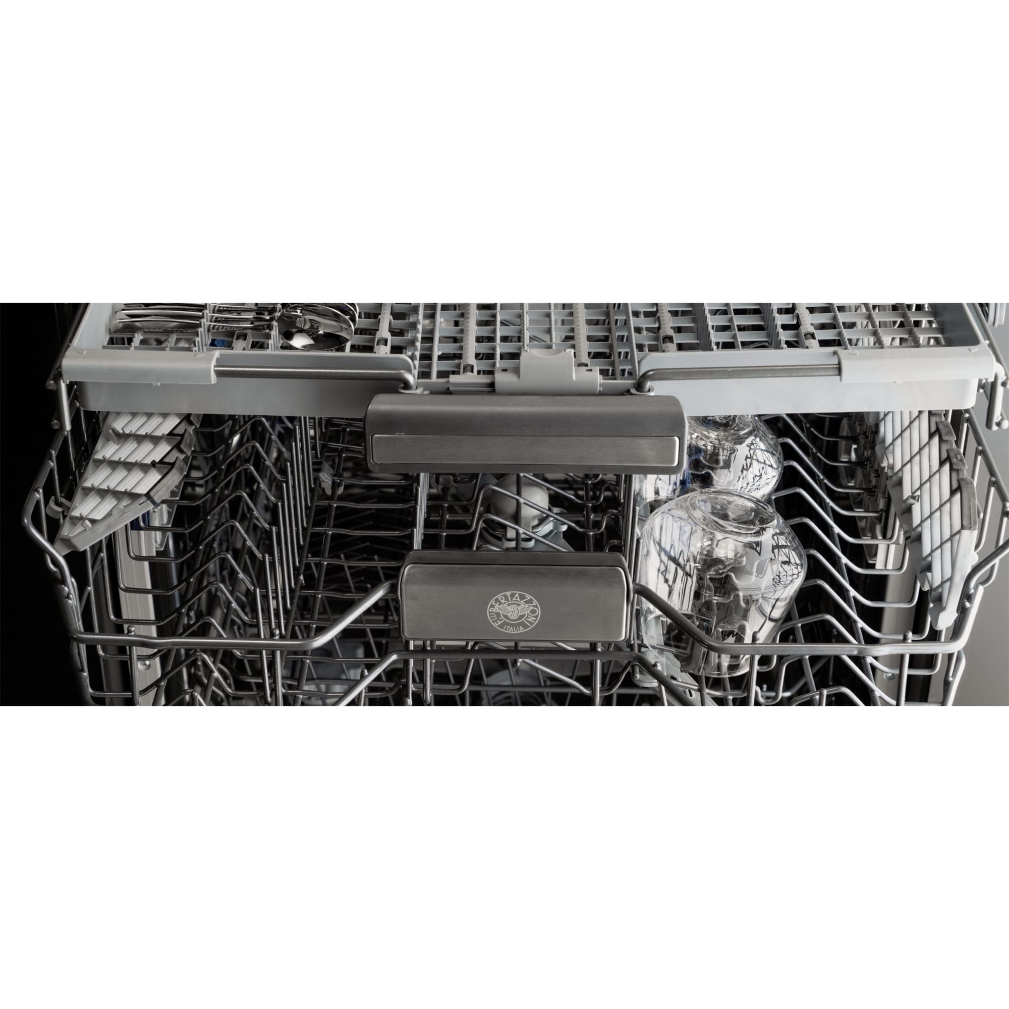 Bertazzoni 24 in. Top Control Dishwasher with 39 dBa Sound Level, 3rd-Rack & PowerDry Plus - Stainless Steel, , hires