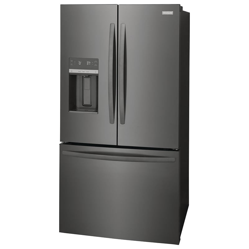 Frigidaire 36 in. 27.8 cu. ft. French Door Refrigerator with Ice & Water Dispenser - Black Stainless, Black Stainless, hires