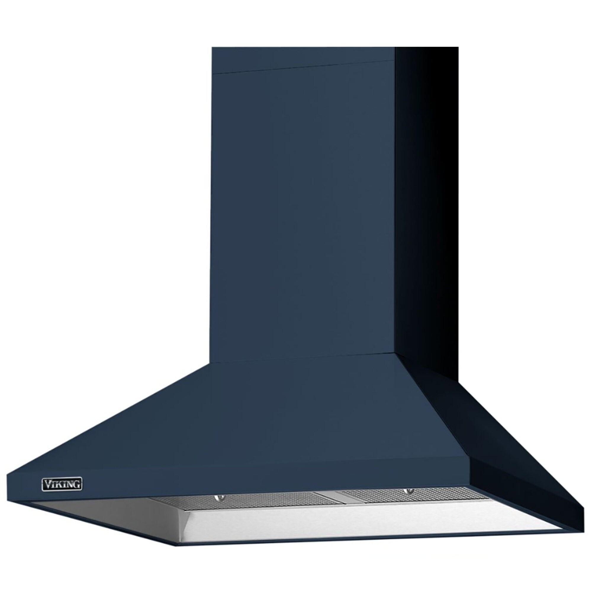 Viking 3 Series 36 in. Chimney Style Range Hood with 460 CFM & 2 LED Lights - Slate Blue, Slate Blue, hires