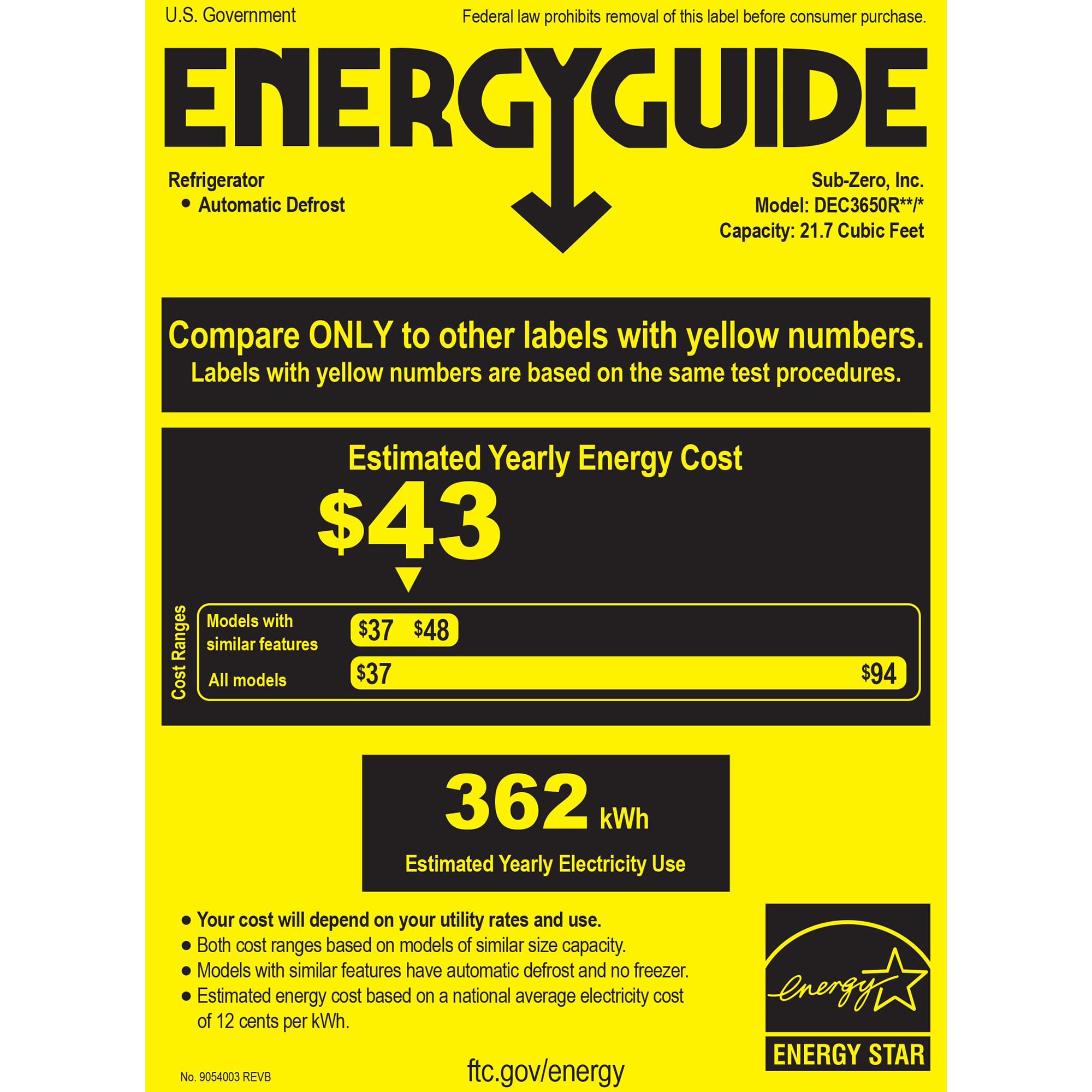 Sub-Zero Designer Series 36 in. Built-In 21.7 cu. ft. Smart Counter Depth Freezerless Refrigerator with Right Hinge - Custom Panel Ready, , hires