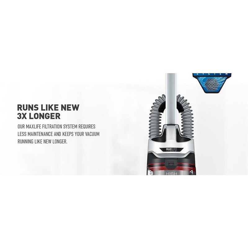 Hoover High Performance Swivel Bagless Pet Upright Vacuum with HEPA