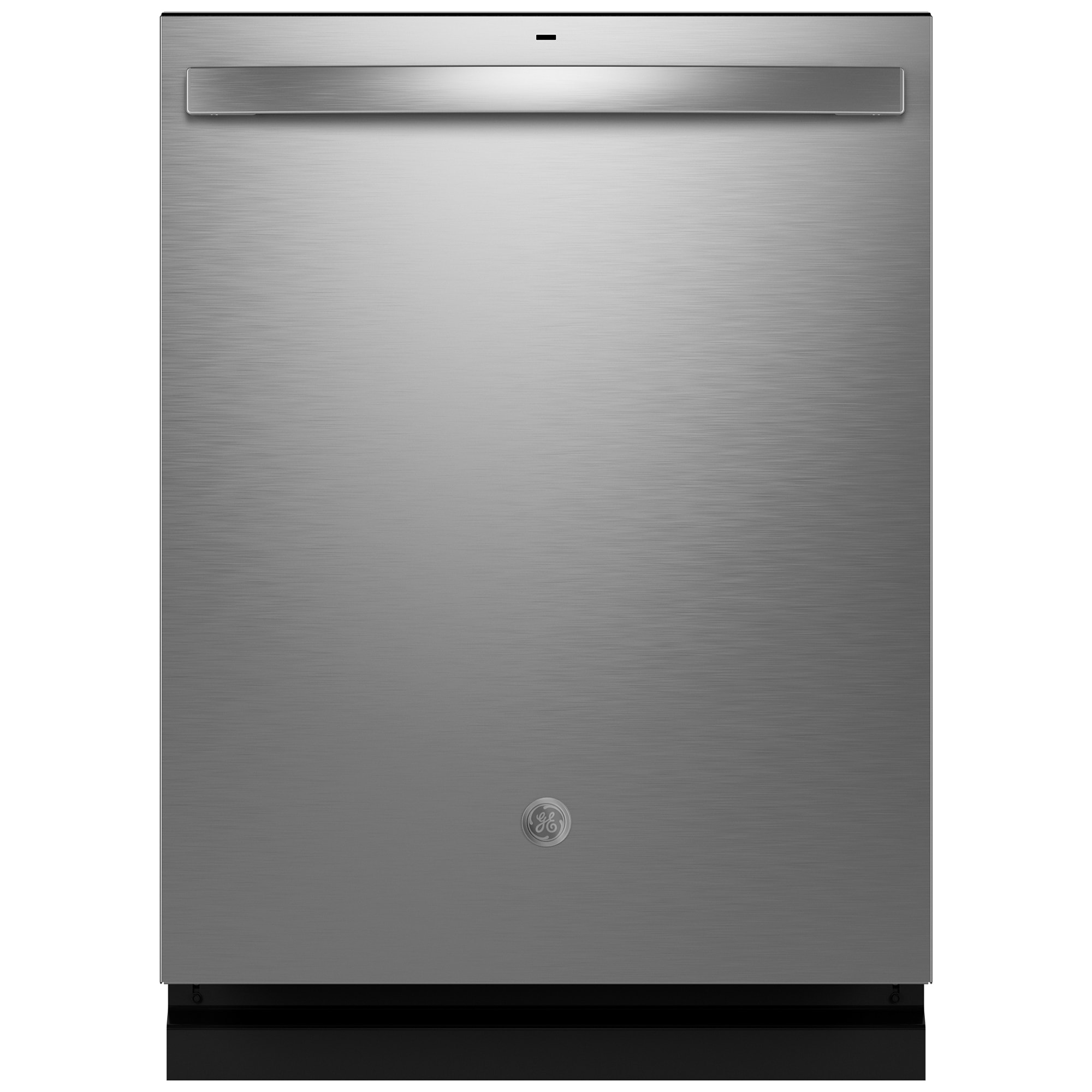 GE 24 in. Top Control Flush-Mount Dishwasher with 45 dBa Sound Level, 3rd-Rack & Dry Boost - Fingerprint Resistant Stainless, Fingerprint Resistant Stainless, hires