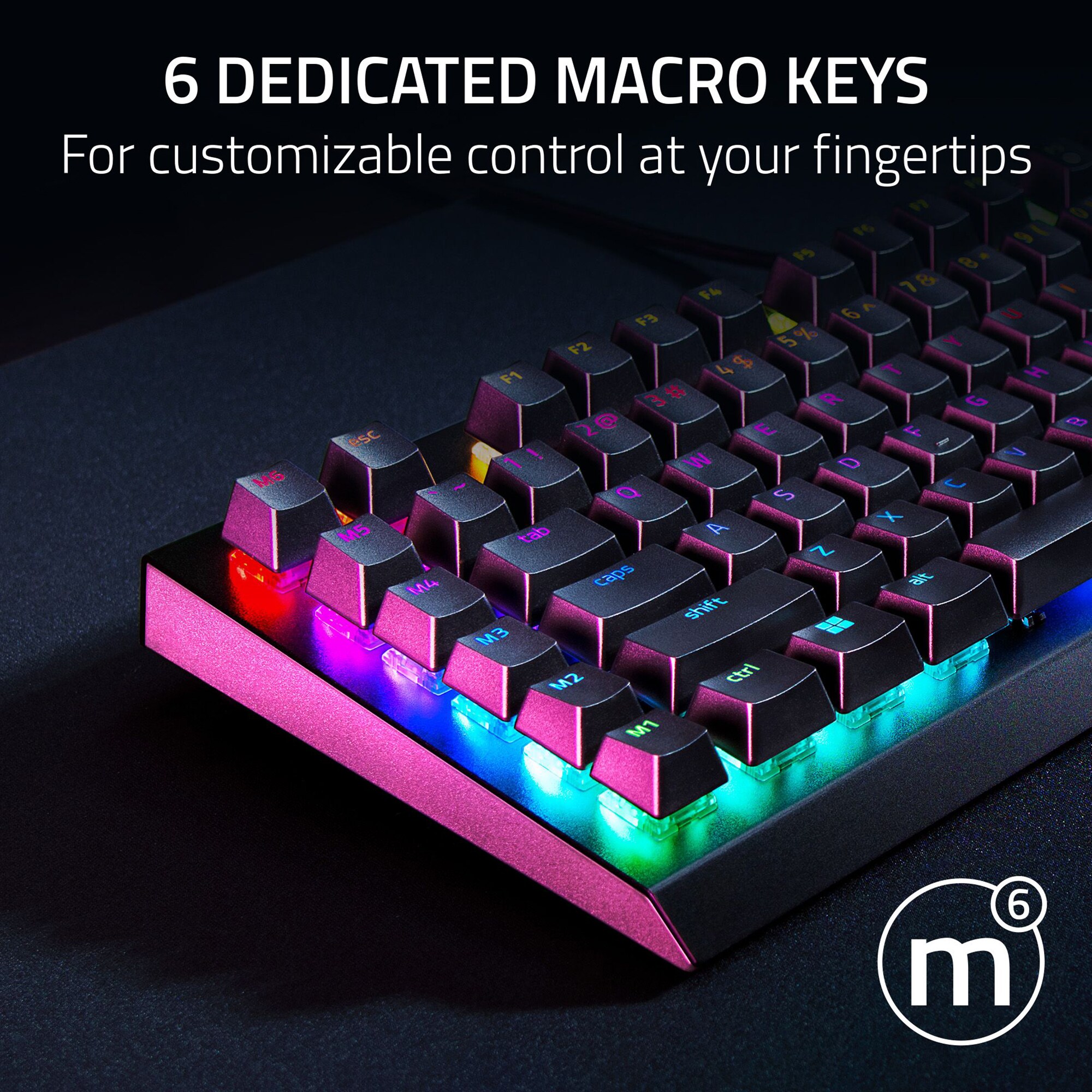 Razer BlackWidow V4 X - Mechanical Gaming Keyboard (Green Switch), , hires