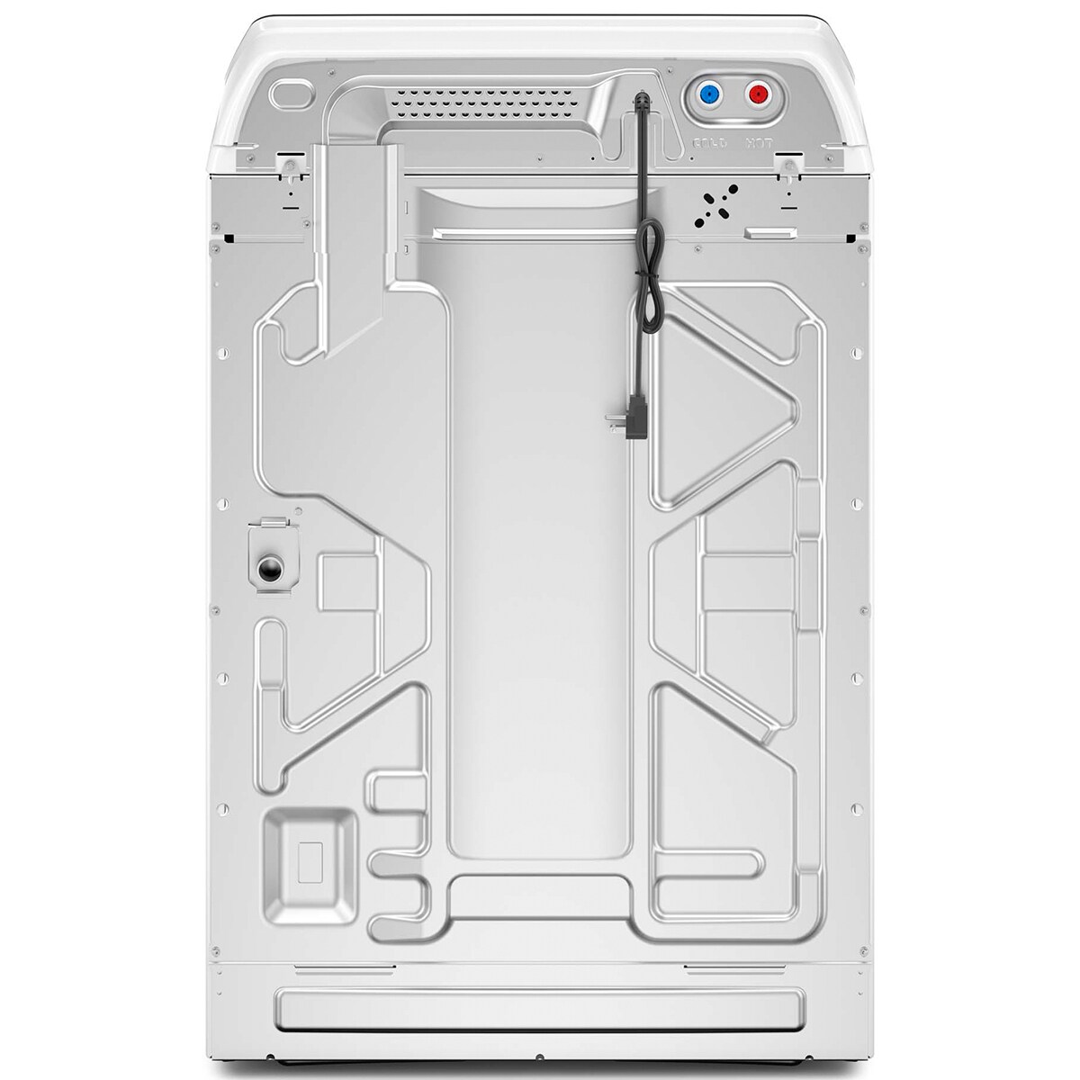 Whirlpool 27 in. 5.3 cu. ft. Smart Top Load Washer with 2-in-1 Removable Agitator & Sanitize with Oxi - White, White, hires