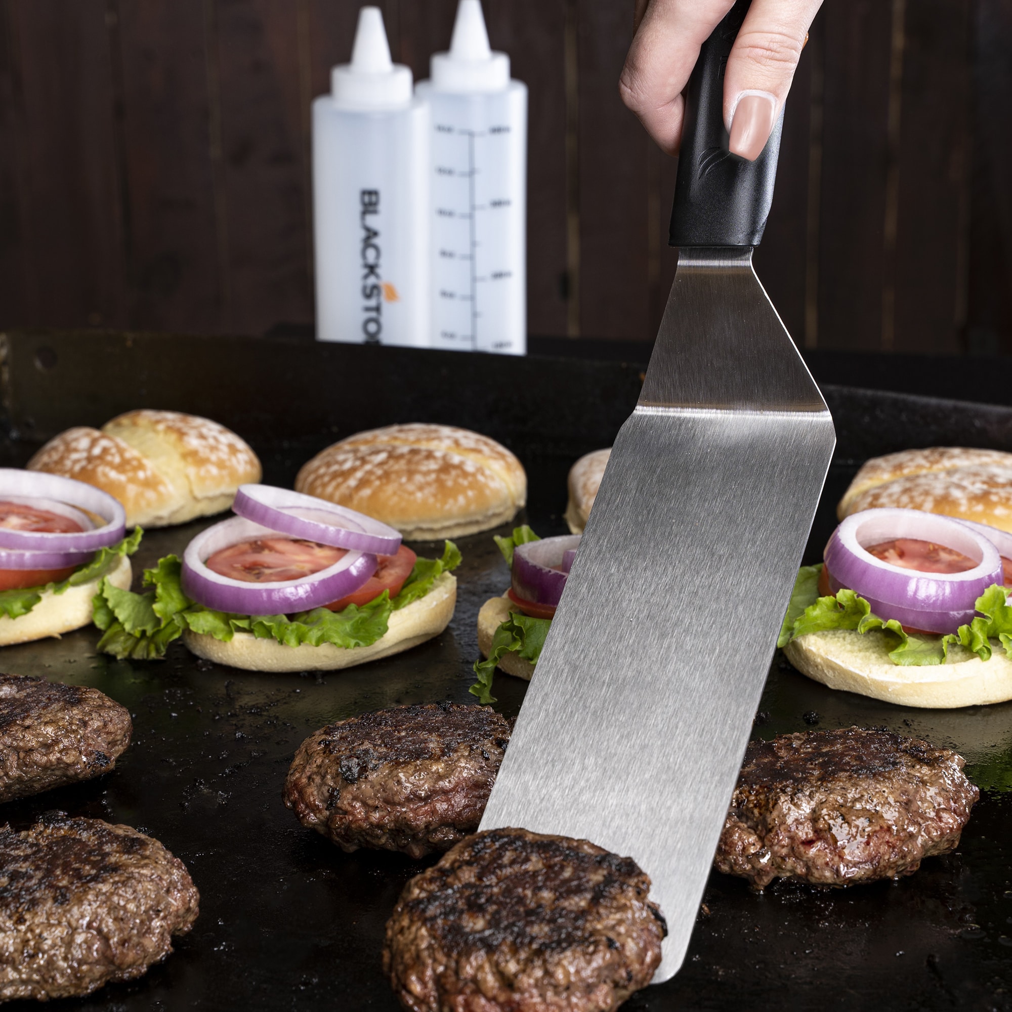 Blackstone 5 Piece Griddle Essentials Tool Kit, , hires