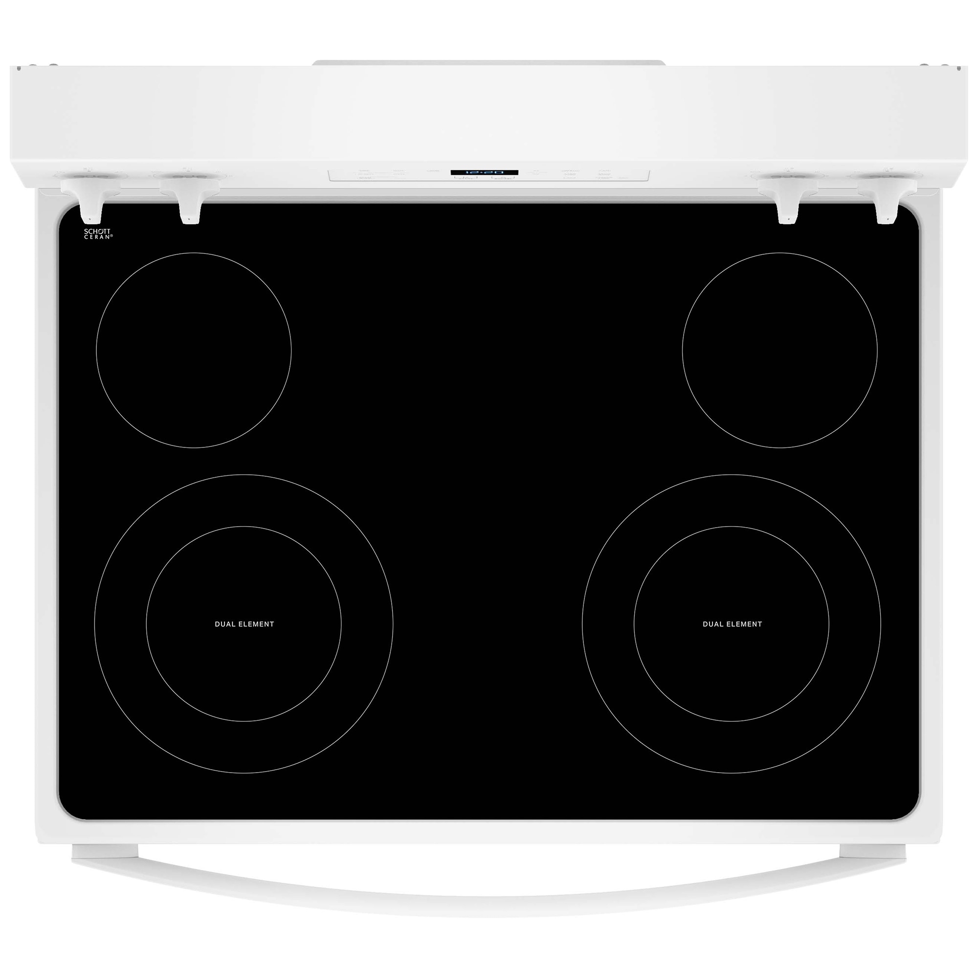 Whirlpool 30 in. 5.3 cu. ft. Electric Range with Radiant Burners - White, White, hires