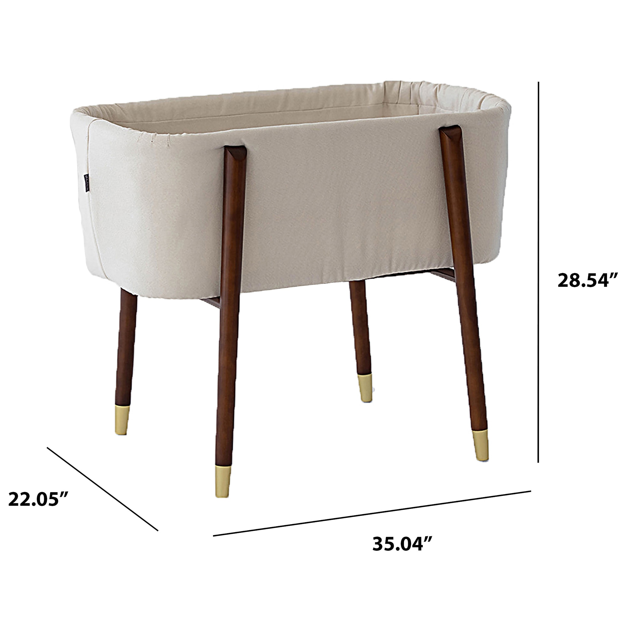 TruBliss Sova Bassinet - Irish Cream, Irish Cream, hires