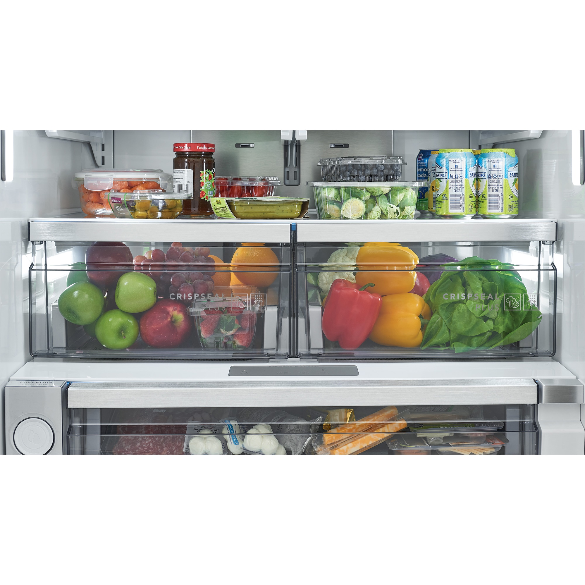 Frigidaire Professional 36 in. 27.8 cu. ft. French Door Refrigerator with Ice & Water Dispenser - Stainless Steel, , hires