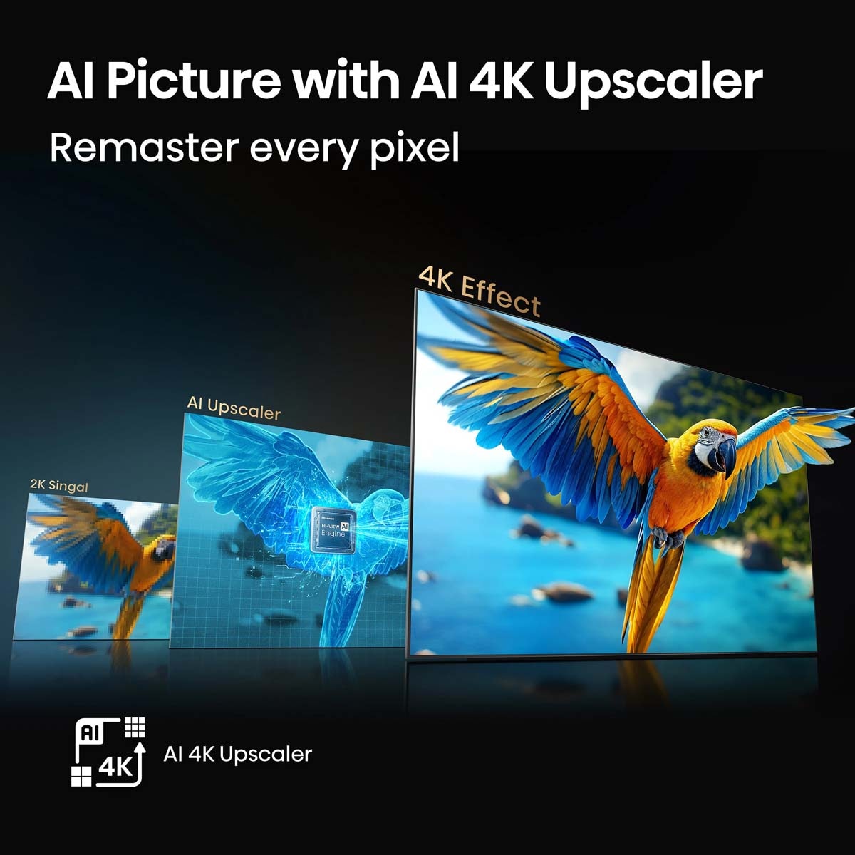 Hisense - 100" Class QD6 Series QLED 4K UHD Smart Fire TV, , hires