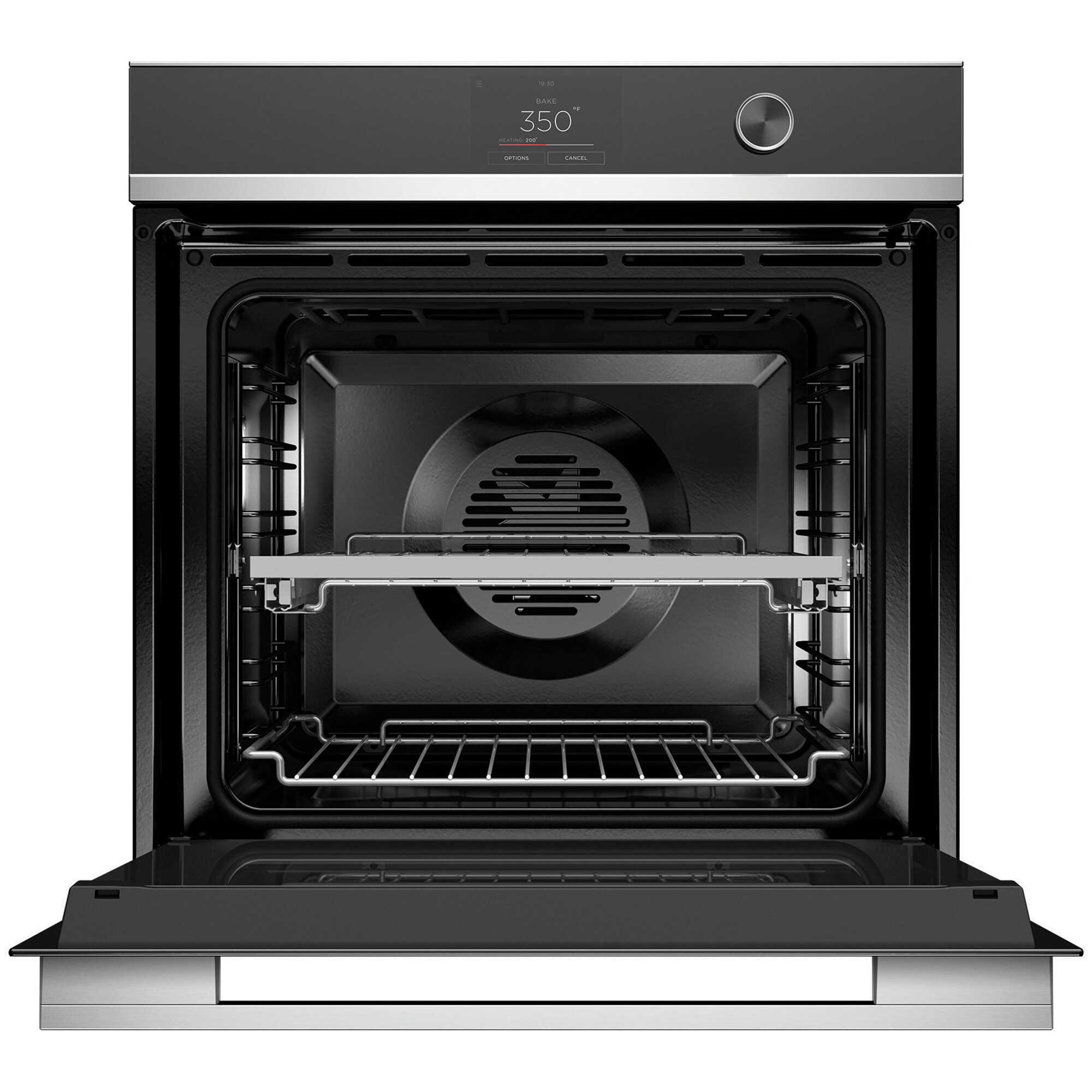 Fisher & Paykel Series 9 24 in. 3 cu. ft. Smart Electric Single Wall Oven with True European Convection - Stainless Steel, , hires