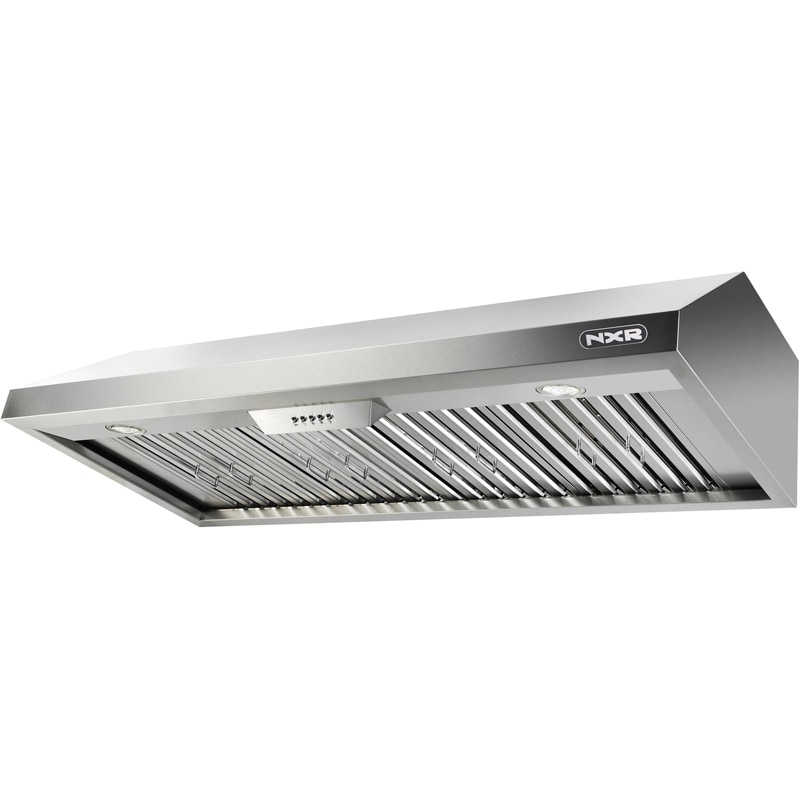 NXR 48 in. Ducted Canopy Pro Style Style Range Hood with 800 CFM, 3 Fan Speeds & 2 LED Lights - Stainless Steel, , hires