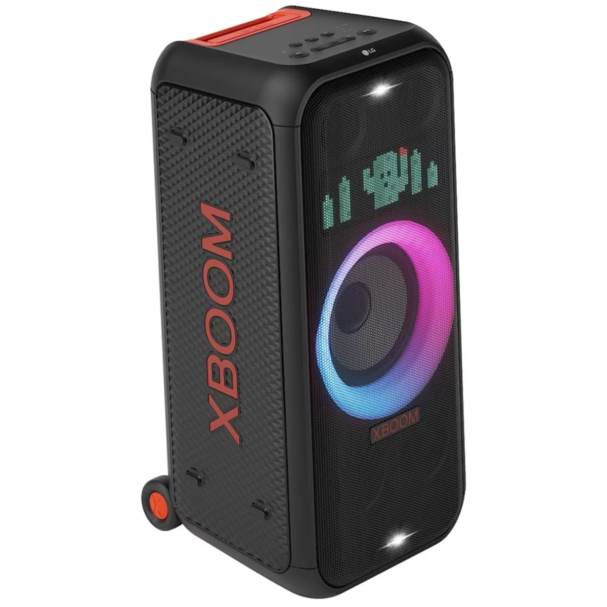 LG XBOOM Portable Tower Speaker with Pixel LED Lighting - Black, , hires
