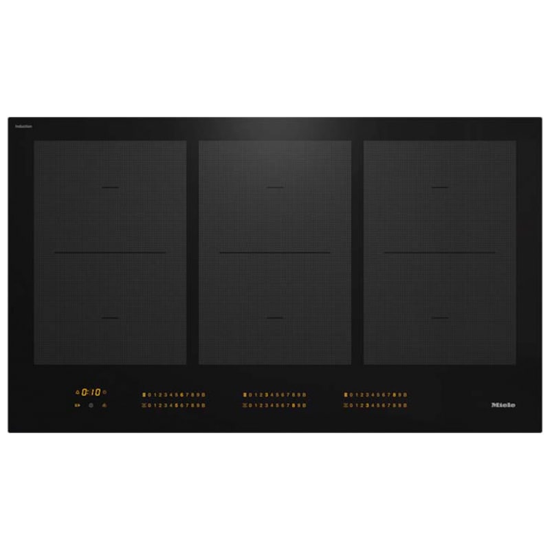 Miele 36 in. 6-Burner Smart Induction Cooktop with Power Burner - Black, , hires