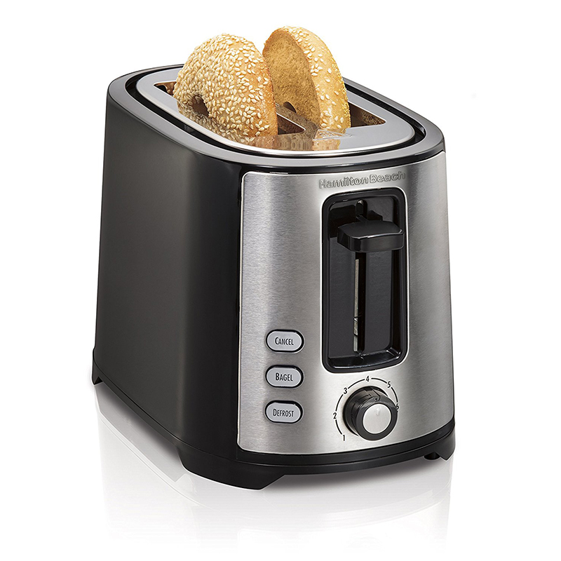 Hamilton Beach 2-Slice Toaster - Black | 22633 | P.C. Richard & Son