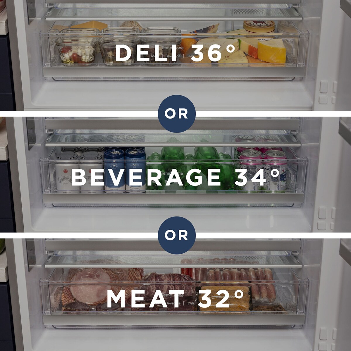 GE 31 in. 17.7 cu. ft. Counter Depth Bottom Freezer Refrigerator - Fingerprint Resistant Stainless, , hires