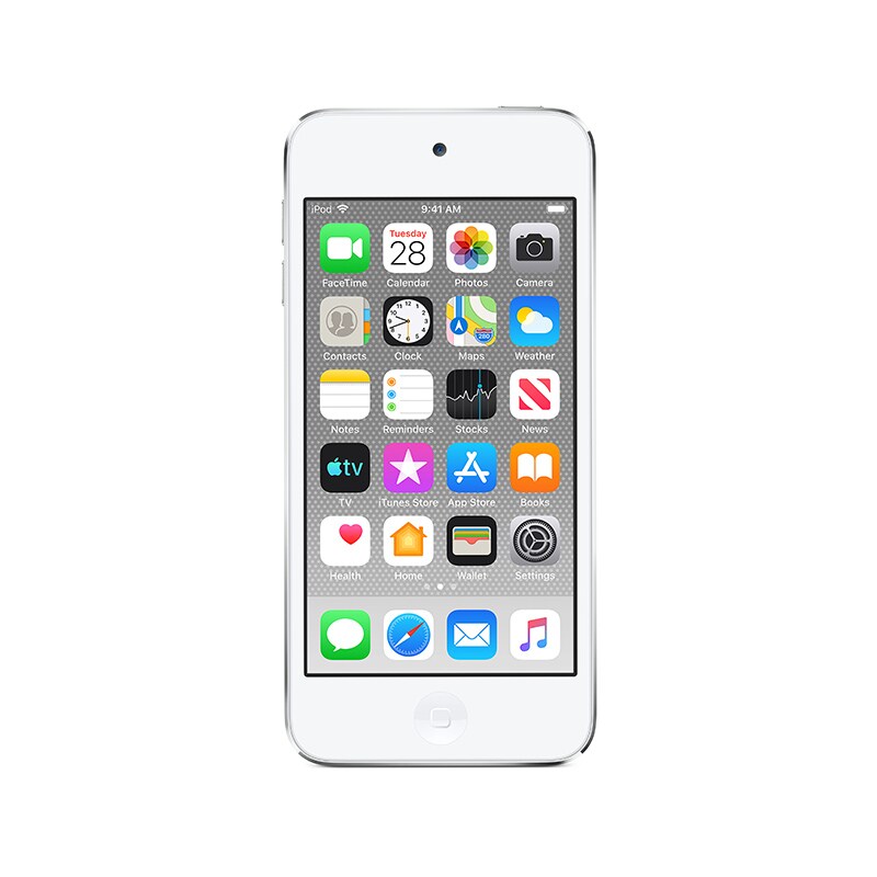 Apple iPod touch 7th Generation 128GB - Silver (MVJ52LL-A)