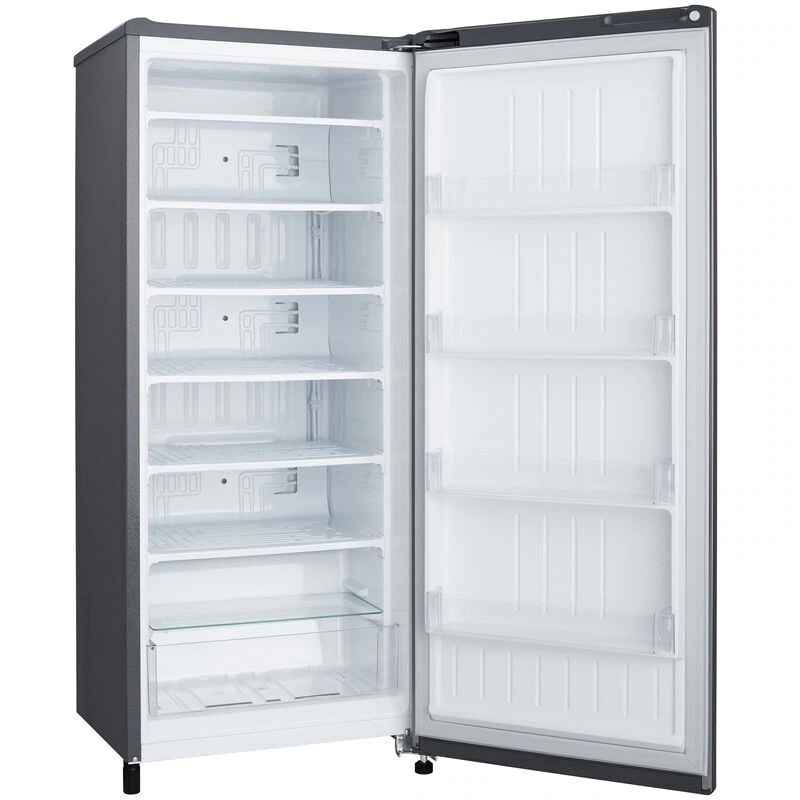 LG 21 in. 5.8 cu. ft. Compact Upright Freezer - Platinum Silver, , hires