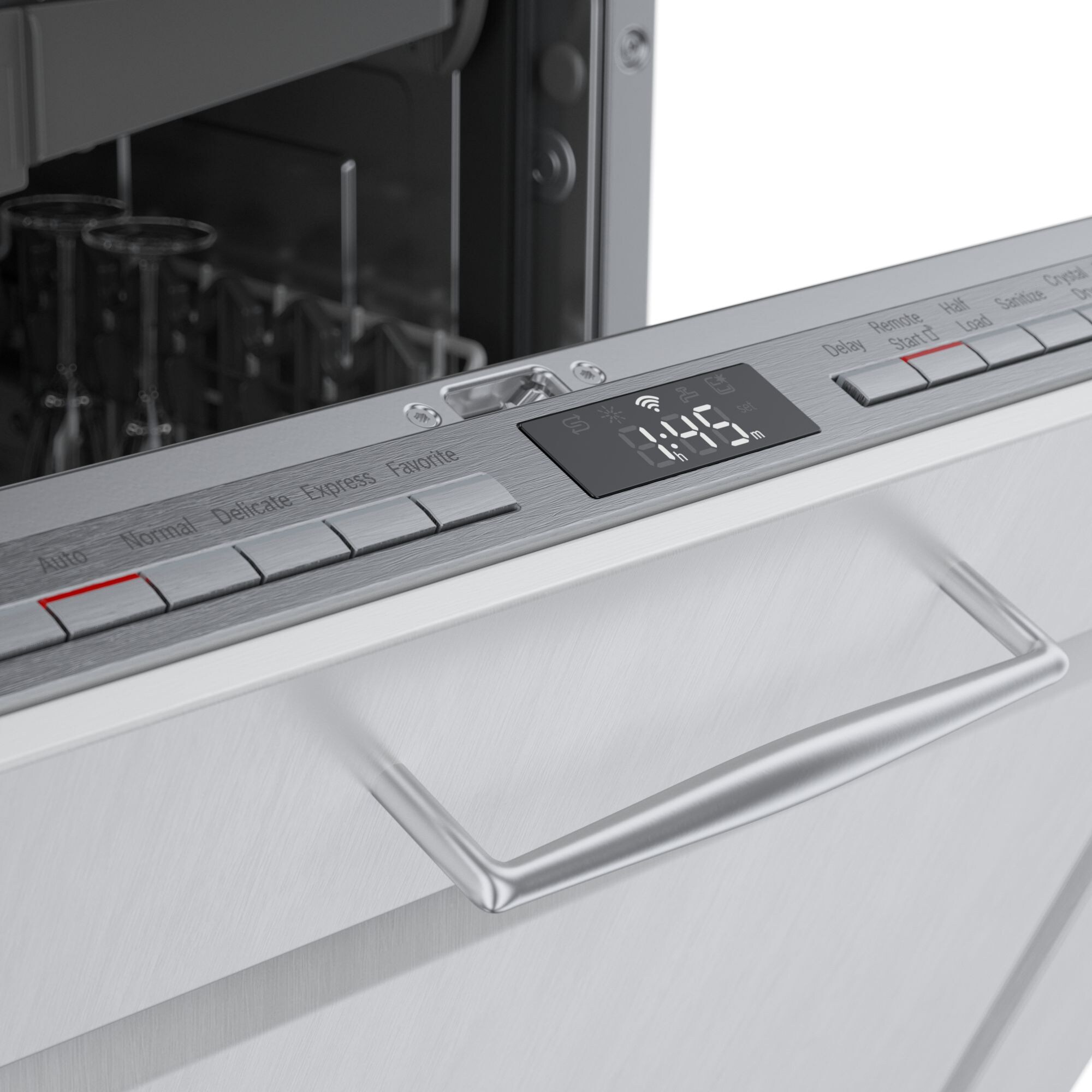 Bosch 800 Series 24" Smart BuiltIn Dishwasher with Top Control, 42 dBA