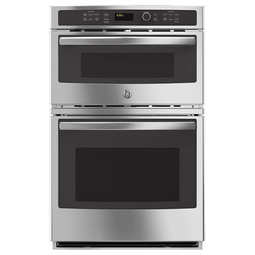 GE 27 in. 6 cu. ft. Electric Microwave/Wall Oven Combo with Sensor Cooking - Stainless Steel, Stainless Steel, hires