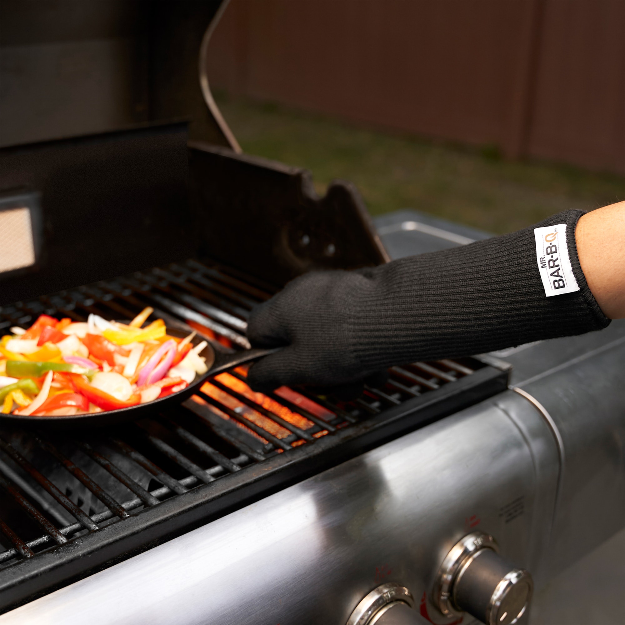 MR. BAR-B-Q Premium Extra Long Grilling Glove, , hires